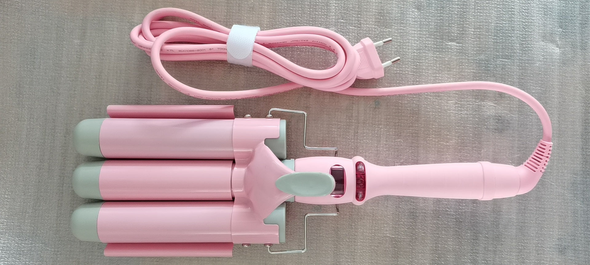 Pferd Pferd ER-19 Ei Roll Bar Nudel Kopf Drei Rohre Curlers Wasser Welligkeit Kleine Lockige Haar Klebt Große volumen Dauerwelle Zangen